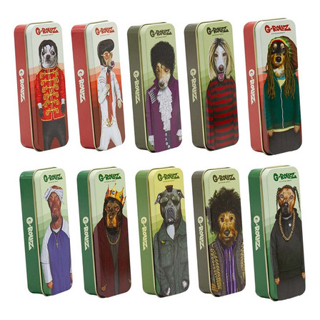 Grollz Storage Box - 4.5 X 1.5 Inch - Small - Pets Rock