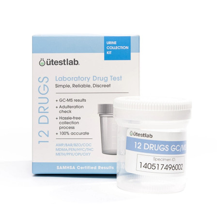 Utestlab Laboratory Drug Test Kit - 12 Counts Per Pack Utestlab Laboratory Drug Test Kit - 12 Counts Per Pack