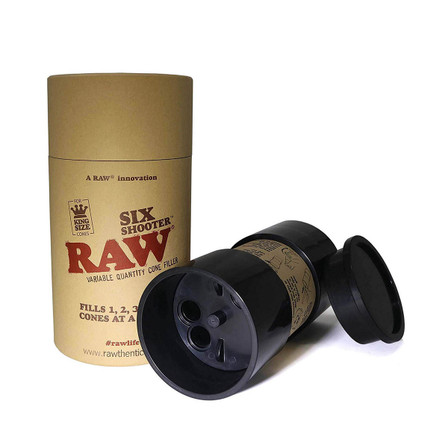 Raw Six Shooter - Variable Quantity Cone Filler Raw Six Shooter - Variable Quantity Cone Filler