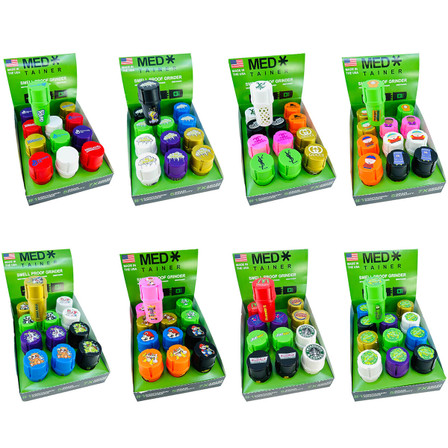 Medtainer's Collection - 12 Pieces Per Display Medtainer's Collection - 12 Pieces Per Display