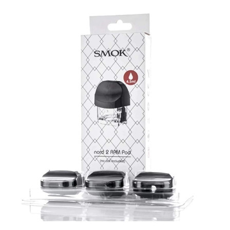 Smok Nord 2 Empty Nord Pod 4.5ml - 3 Counts Per Pack Smok Nord 2 Empty Nord Pod 4.5ml - 3 Counts Per Pack