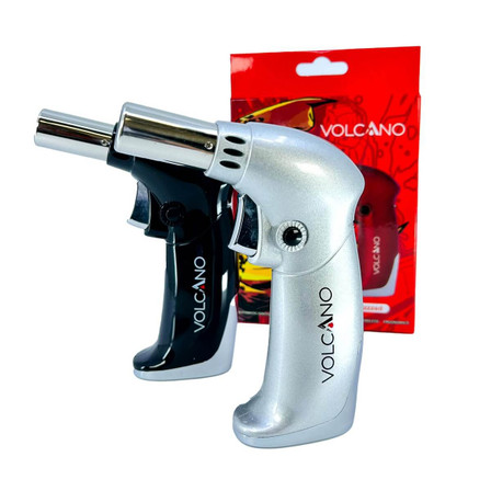 Volcano Blazzzed Torch With Gas - Assorted Colors Volcano Blazzzed Torch With Gas - Assorted Colors
