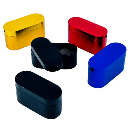 Mini Metal Pipe 3 Inch - Hpvc52 - 5 Counts Per Pack - Assorted Colors