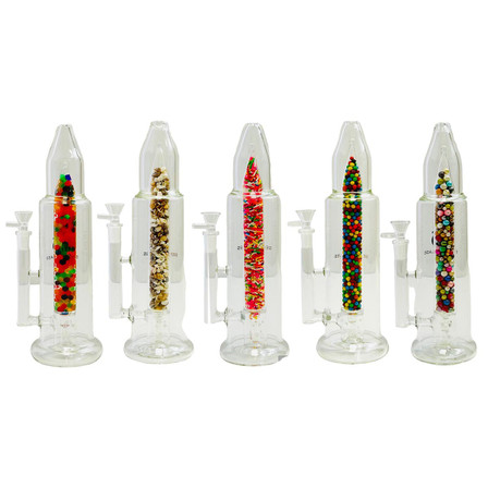 Sense Glass Waterpipe - 12 Inch - .75 Caliber Style - WP-2811