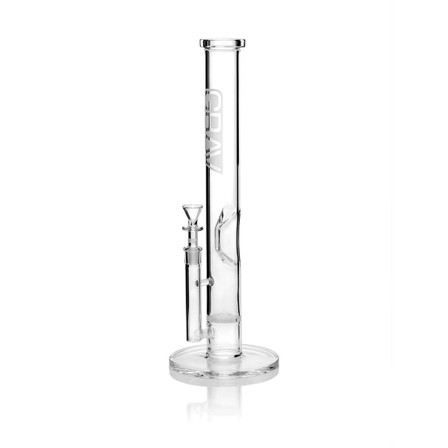 16" Inch - Grav Waterpipe With Disc Clear 16" Inch - Grav Waterpipe With Disc Clear