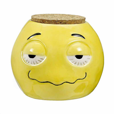 Stoned Emoji Stash Jar Stoned Emoji Stash Jar