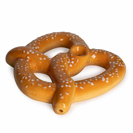 Roast & Toast Ceramic Pretzel Pipe 5" Inch Roast & Toast Ceramic Pretzel Pipe 5" Inch