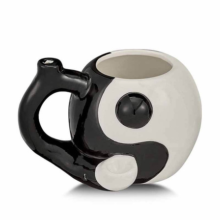 Ceramic Pipe - Yin Yang - Mug Design Ceramic Pipe - Yin Yang - Mug Design