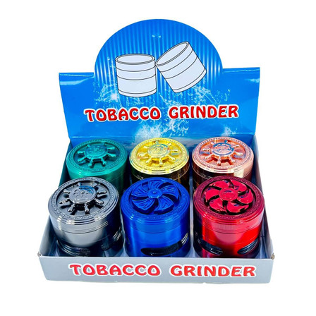 Wheel Manual Metal Grinder - 70x63mm - Assorted Colors Wheel Manual Metal Grinder - 70x63mm - Assorted Colors