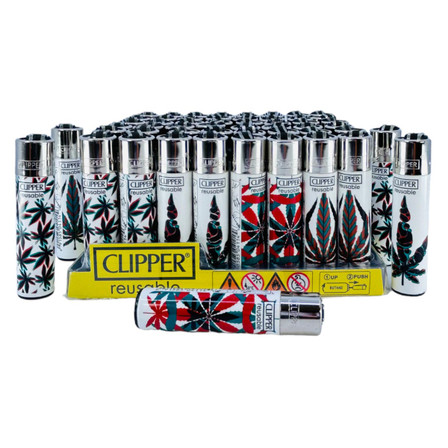 Clipper Lighter - 48 Piece Per Display - With 5 Piece Extra - Assorted Designs Clipper Lighter - 48 Piece Per Display - With 5 Piece Extra - Assorted Designs
