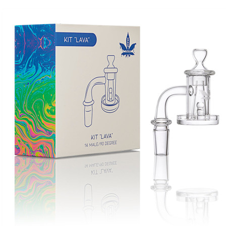 Aleaf Spinner Kit - Lava Banger - 90 Degree - 14 Male Aleaf Spinner Kit - Lava Banger - 90 Degree - 14 Male