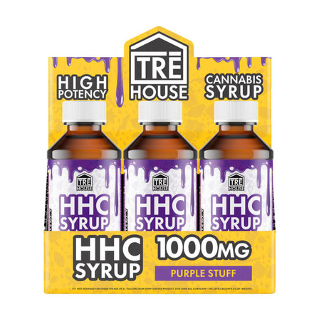 Tre House - Purple Stuff - HHC Syrup - 1000mg Tre House - Purple Stuff - HHC Syrup - 1000mg