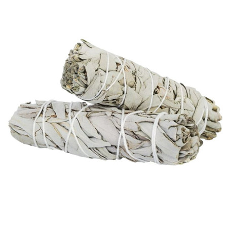 Sage Bundle - 4 Inches - 5 Counts Per Pack - White Sage Bundle - 4 Inches - 5 Counts Per Pack - White