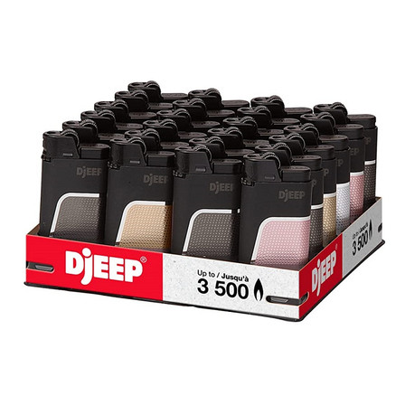 Djeep Soft Touch Lighter - 24 Counts Per Display Djeep Soft Touch Lighter - 24 Counts Per Display