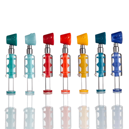 Sense Glass 2 In 1 Handpipe & Nectar Collector Kit With Glycerin Coil - Hpvc55