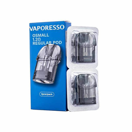 Vaporesso Osmall 1.2 Ohm Pod Regular - 2 Pods Per Pack Vaporesso Osmall 1.2 Ohm Pod Regular - 2 Pods Per Pack