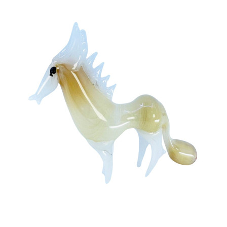 HPNA132 - 8 Inch Handpipe - White Horse