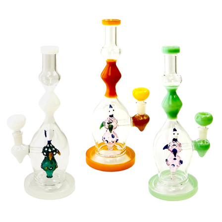Bell Vase Waterpipe With Showerhead Perc - 10.5 Inch - WPAG85 Bell Vase Waterpipe With Showerhead Perc - 10.5 Inch - WPAG85