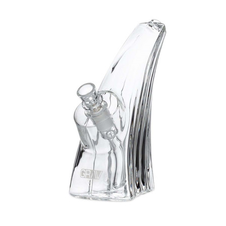 Grav Wedge Bubbler - Clear - WB.2