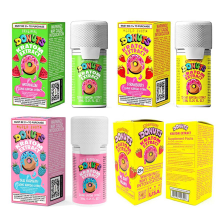 Donuts Kratom Extract - 30 ml Shot Donuts Kratom Extract - 30 ml Shot