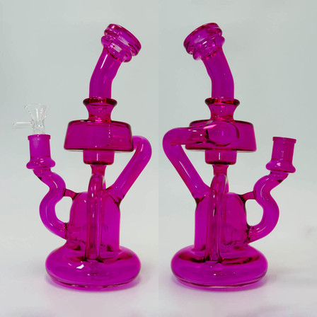 Waterpipe with Recycler - 9 Inch Waterpipe with Recycler - 9 Inch