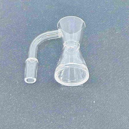 Hourglass Quartz Banger - 14mm Male - 90 Degree - 4 Piece Per Pack - Ray-m-4 - RTBR14
