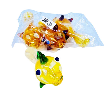 AGOH2 - 3 Inch One Hitter - Fish Design - 4 Pieces Per Pack AGOH2 - 3 Inch One Hitter - Fish Design - 4 Pieces Per Pack