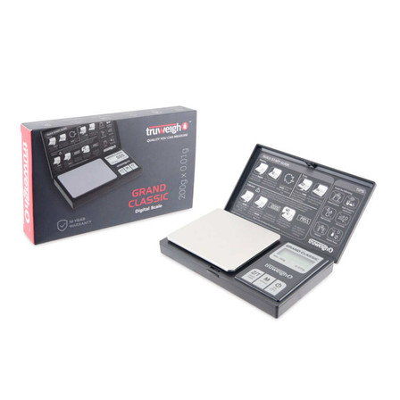 Truweigh Grand Classic Digital Scale - 200gx0.01g - Black - Gcl-200-01-bk Truweigh Grand Classic Digital Scale - 200gx0.01g - Black - Gcl-200-01-bk