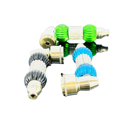 Metal Handpipe - 2.5 Inch - 5 Counts Per Pack - Assorted Colors - HPIM24