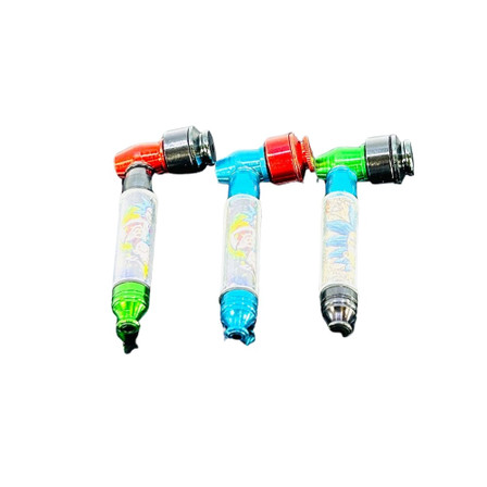Metal Handpipe - 3 Inch - 5 Counts Per Pack - Assorted Colors - HPIM39 Metal Handpipe - 3 Inch - 5 Counts Per Pack - Assorted Colors - HPIM39