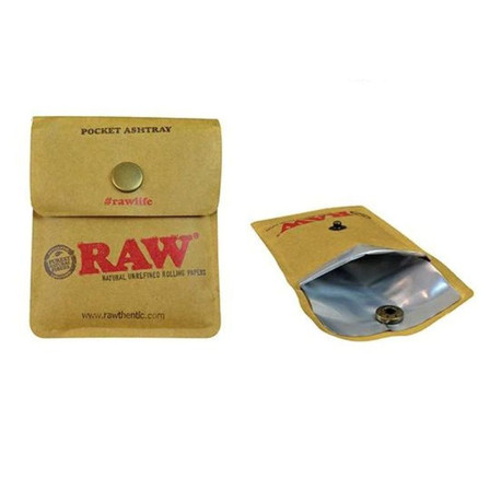 Raw Pocket Ashtray - 10 Per Box Raw Pocket Ashtray - 10 Per Box
