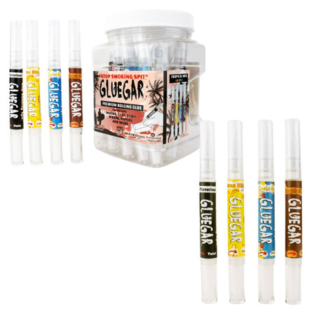 Gluegar for Rolling 3ml Brush Tip Pen - 28 Bottles Per Jar Gluegar for Rolling 3ml Brush Tip Pen - 28 Bottles Per Jar