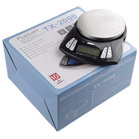 Fuzion Scale - 2000 X 0.1 Gram - TX-2000 Fuzion Scale - 2000 X 0.1 Gram - TX-2000