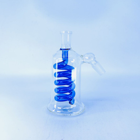 Ash Catcher 45 Degree - 14male - 14female With Coil Perc Ash Catcher 45 Degree - 14male - 14female With Coil Perc