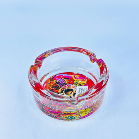 Ash Tray Glass Asst Design - Assorted - Price Per Piece Ash Tray Glass Asst Design - Assorted - Price Per Piece