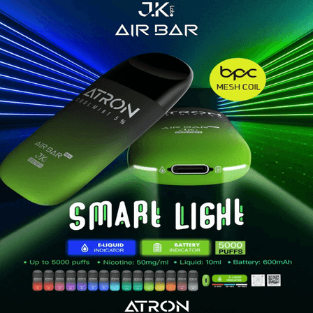 Air Bar Atron 5000 Puffs Disposable - 10 Counts Per Box-FRUIT SAGA Air Bar Atron 5000 Puffs Disposable - 10 Counts Per Box-FRUIT SAGA