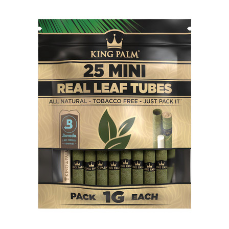 King Palm Mini Size - 25 Counts Per Pack - 8 Packs Per Box King Palm Mini Size - 25 Counts Per Pack - 8 Packs Per Box