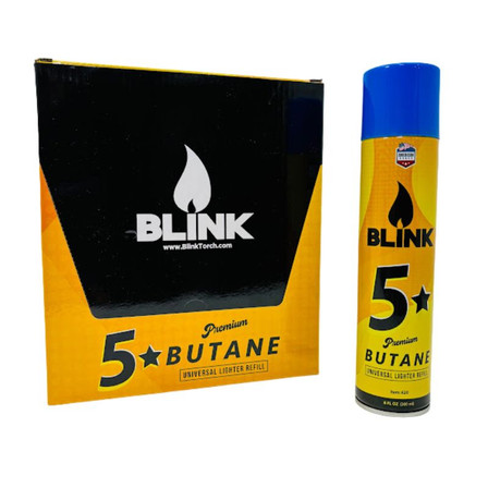 Blink Butane 5x 300ml Can - 12 Cans Per Box Blink Butane 5x 300ml Can - 12 Cans Per Box