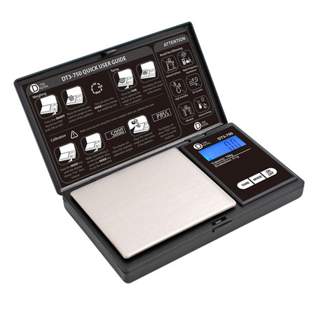 D-Tek Digital Scale - 750 x 0.1 Grams - DT3-750 - Black D-Tek Digital Scale - 750 x 0.1 Grams - DT3-750 - Black