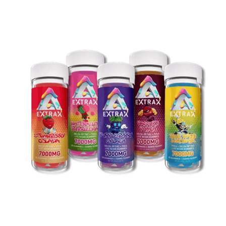 Extrax Adios Blend - Live Resin - Delta 9P+Thc-A - 7000mg Gummies - 20 Count Per jar Extrax Adios Blend - Live Resin - Delta 9P+Thc-A - 7000mg Gummies - 20 Count Per jar
