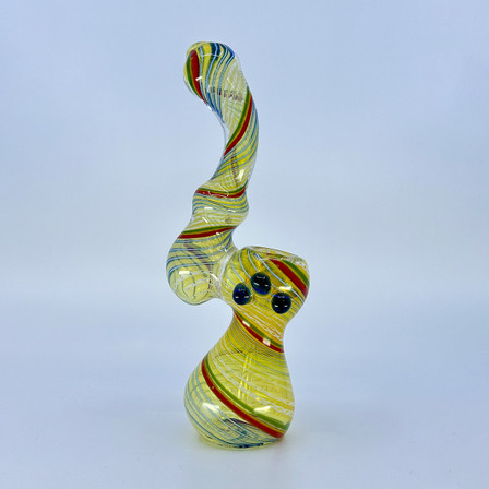 SIB10 - 7 Inch Bubbler - Striped Twisted Colors - 200 Grams - Assorted Colors SIB10 - 7 Inch Bubbler - Striped Twisted Colors - 200 Grams - Assorted Colors
