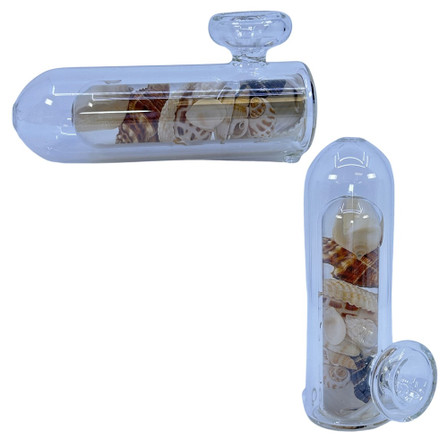 HPFC7 - 5 Inch Handpipe - With 3D Shell Designs - Assorted Colors - GHP1281-1 HPFC7 - 5 Inch Handpipe - With 3D Shell Designs - Assorted Colors - GHP1281-1