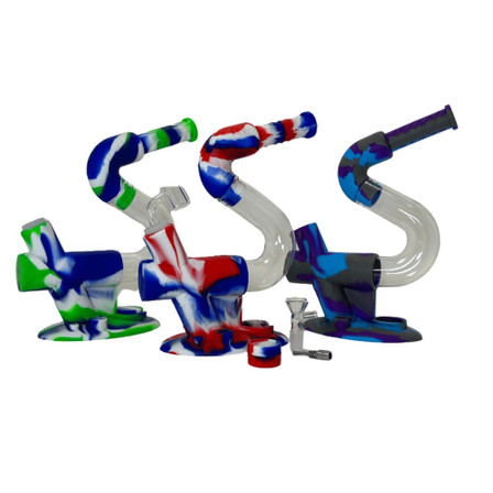 Silicone Waterpipe & Nectar Collector - Swerve Silicone Waterpipe & Nectar Collector - Swerve