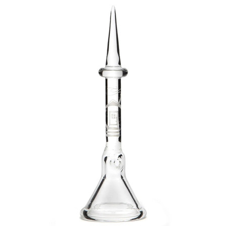 Glass Dabber With Crab Cap - Clear - VCD9 Glass Dabber With Crab Cap - Clear - VCD9