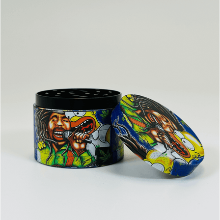 Grinder 50mm - 4 Parts - Bob Marley - Assorted 7