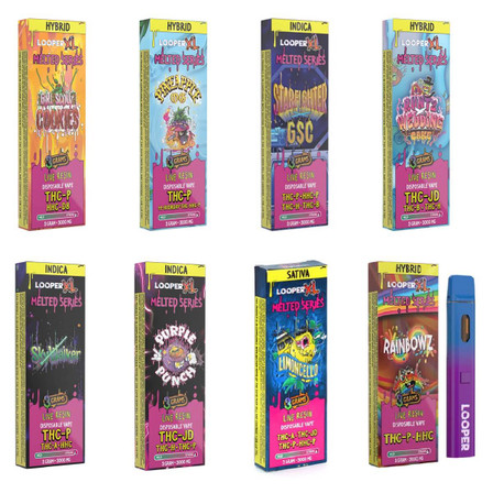 Looper XL Melted Series Live Resin Disposable - 3 Gram Looper XL Melted Series Live Resin Disposable - 3 Gram