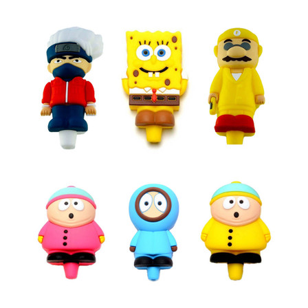 Silicone Character Handpipes - 4 Inch Silicone Character Handpipes - 4 Inch
