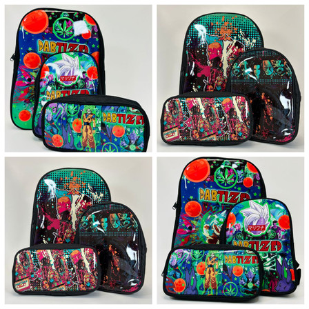 Backpacks Set - 3 Counts Per Set- Smell Proof