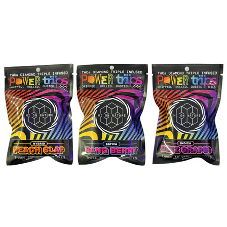 HON Power Trips Diamonds Thc-A Preroll - 1 Gram - 3 Counts Per Pack HON Power Trips Diamonds Thc-A Preroll - 1 Gram - 3 Counts Per Pack