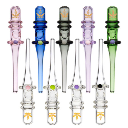 Aleaf 6 Inch Tube Glass Straw Nectar Collector - ALNC5038-V2 Aleaf 6 Inch Tube Glass Straw Nectar Collector - ALNC5038-V2